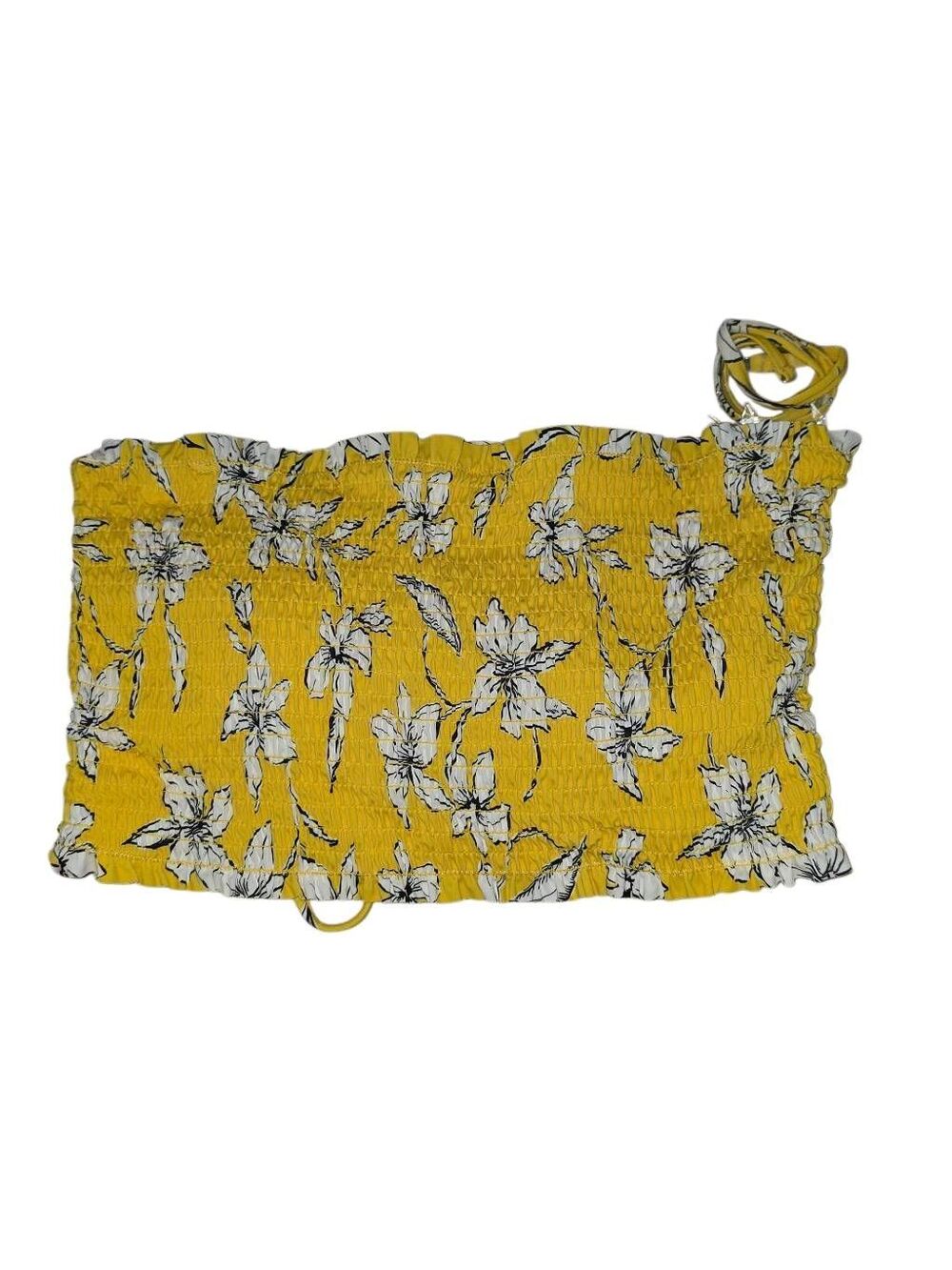 NWT Decree Smocked Bandeau Top